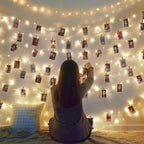 String Lights, 200 LED 66 FT Copper Fairy String Lights Warm White Waterproof USB Powered String Light for Indoor Outdoor Party Decoration