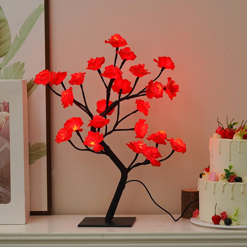 RoseBloom Table Lamp