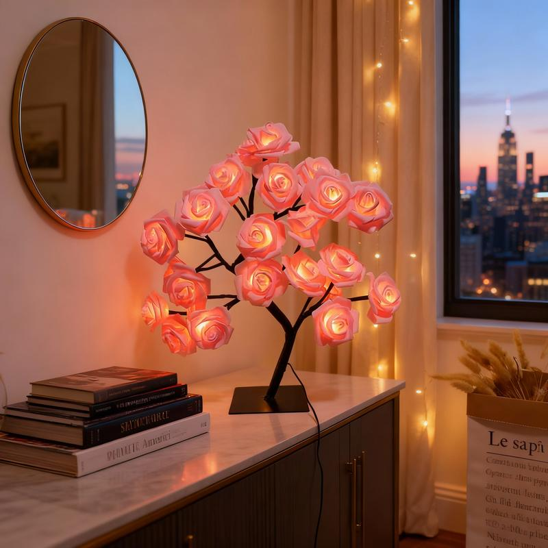 RoseBloom Table Lamp