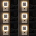 Night Light, Night Lights Plug into Wall 6-Pack, Plug in Night Light, Dusk to Dawn Nightlight Led Night Lights for Bedroom, Bathroom, Hallway Warm White Home Lighting