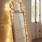 String Lights, 200 LED 66 FT Copper Fairy String Lights Warm White Waterproof USB Powered String Light for Indoor Outdoor Party Decoration